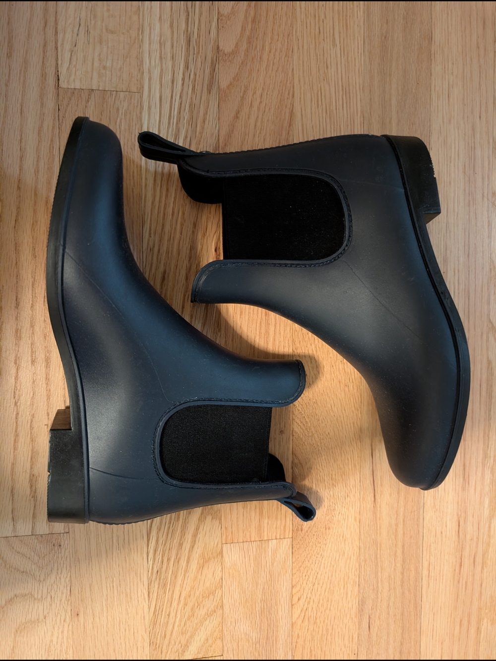 Sam Edelman Matte Navy/Dark Blue Chelsea Rain Ankle Boots